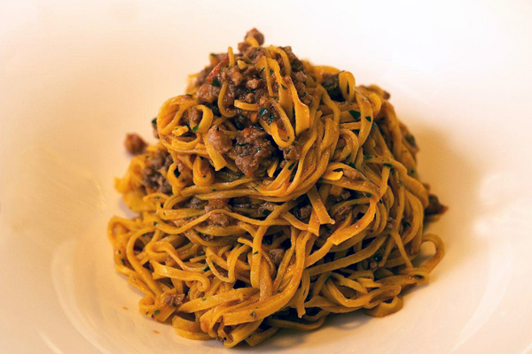 Piedmontese Tajarin with Sage